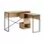 HANAH HOME Radni sto Badau Sapphire Hrast
