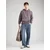 Only & Sons Majica ONSCERES temno rjava