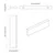 Drška Jednobojno 12 pcs Srebrno 105.7 x 7.4 x 15.5 mm Aluminij