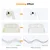 K&F CONCEPT Airpod Cleaner Cleaning Tool Kit, Multi-Function Clean Pen with Soft Brush