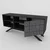 Hanah home TV Komoda North Crno-Mermer