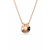 Swarovski Bleščeča bronasta ogrlica Bella 5662088