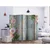 artgeist Paravan Vintage Garden Blue I, 5-Delni, Akustičen