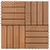 Pločice za decking 11 pcs Smeđa 30 x 30 cm Drvoplastična smjesa