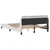 Vidaxl Posteljni okvir Dover bel 140x190 cm umetno usnje