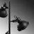Opviq Podna lampa Spoly 13795, 37 x 37 x 162 cm, 3 x E14, 250 cm Kabl, Crna