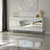 HANAH HOME Komoda Nice White Gold