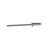 Aluminijaste odprte zakovice 3,2x8 mm RAL 9007
