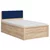 Postelja Kaspian 160T - 160x200 cm - sonoma hrast