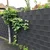 Ograjni trak 19 cm x 35 m z grafitnim premazom
