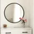 Hanah Home Ogledalo Crno
