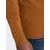 Ombre Mens knitted single-color turtleneck with viscose - camel