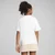 Womens Puma Essentials Boxy Tee Youth, White, Size 11-12Y, Age