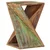 Vidaxl Stranska mizica 35x35x55 cm trden predelan les