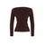 Trendyol Milla ženska bluza Twoaw25Bz00109, braon-braon