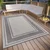 Siva zunanja preproga 115x170 cm Clyde Cast – Hanse Home