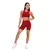 GymBeam Ignite Sports Bra Dark Red