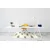Decormat Podloga za stol Plastic pineapple 120x90 cm 2 cm