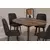 Hanah Home Set trpezarijski sto, 2 trpezarijske stolice i 2 klupe Vina 1053 Orah
