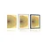 Plakat s paspartujem edinstveni etno ornament - 40x60 silver
