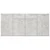 Komoda siva boja betona 160 x 36 x 75 cm od konstruiranog drva