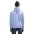 TOM TAILOR DENIM Majica svetlo modra/bela