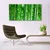 tulup.si Steklena slika Bamboo stem rastlin 140x70 cm 2 obešalnika