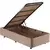Hanah home Krevet Latte 100x38x200cm Crni