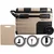 Potovalni hladilnik z LCD zaslonom 39 l 230V/12V/24V rjava