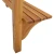 Balkonski barski stol 90x37x122,5 cm masivno bagremovo drvo