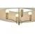 Där Lighting CRI0429 - Luster na lancu CRISTIN 4xE14/40W/230V mesing/taupe
