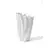 Hanah home Vaza LCA0001, 23x16x38 cm, Bela