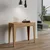Ityhome Ityhome 90 x 77 konzolna miza rjava, (20847830)