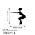 Wallity Zidna dekoracija Yoga 27, 54 x 55 cm, Crna