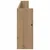 Polica za časopise 2 pcs Umjetnički hrast 100 x 12 x 30 cm