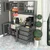 Hanah Home Višenamenska komoda Grano 140, 140 x187 x40 cm, Antracit