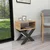 Hanah Home pomoćni sto X Legs, 43 cm, atlantski bor / antracit