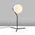 Opviq Stona lampa Luminar-14160, 35x30x52 cm, IP20, Crna