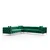 Atelier del Sofa Como Left Ugaona garnitura, Zelena