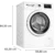 Bosch Mašina za pranje veša WGH24400BY, 9 kg, 1400 rpm, Bela