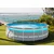 INTEX Bazen sa metalnim okvirom Prism Frame Clearview Premium, 4.27 x 1.07m, Sivi