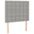 Vidaxl Box spring postelja z vzmetnico svetlo siva 80x200 cm blago