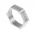 Prstan Hexagon Viking Nordic Runes RETRO - SS8-R230 RETRO