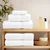 6-dijelni vrhunski set ručnika SOLUND bijeli 600 gsm