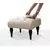 Atelier del Sofa Tabure 51x36x46cm, Krem