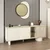 Hanah Home komoda Valento 20670, 208 cm, Moonstone / travertin