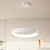 Brilagi - LED prigušiva luster FALCON MODERN LED/54W/230V prečnik 60 cm bela + daljinski upravljač