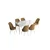 Hanah Home Set Trpezarijski sto i 6 stolica Han, Oker-beli