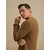 DAN FOX APPAREL Pulover Justus karamel