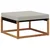 Set vanjskih sofa s jastukom 7 pcs Prirodna i svjetlosiva